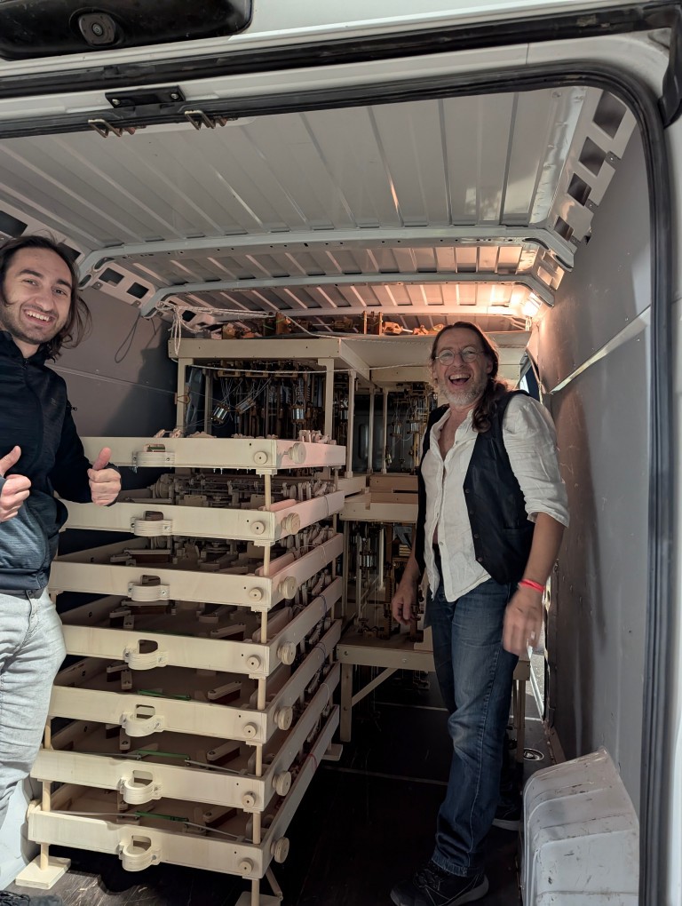 packing the truck